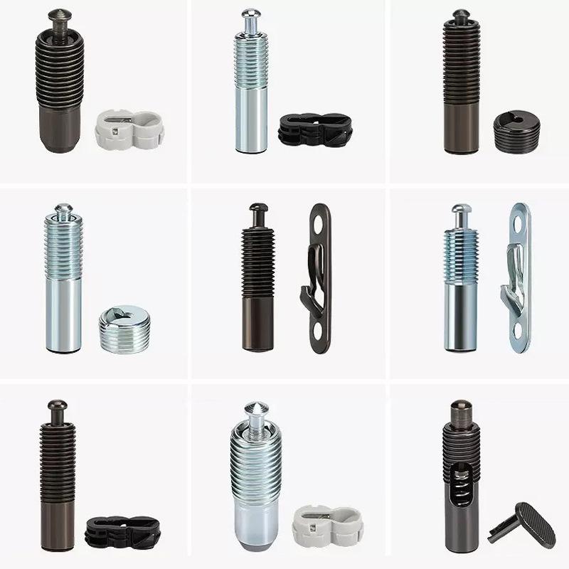 Furniture Hardware Connectors - Набор из 5 эластичных невидимых соединителей