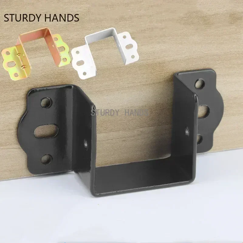 Furniture Hardware Connectors - 4 шт./лот, холоднокатаная сталь, фиксированные аксессуары,