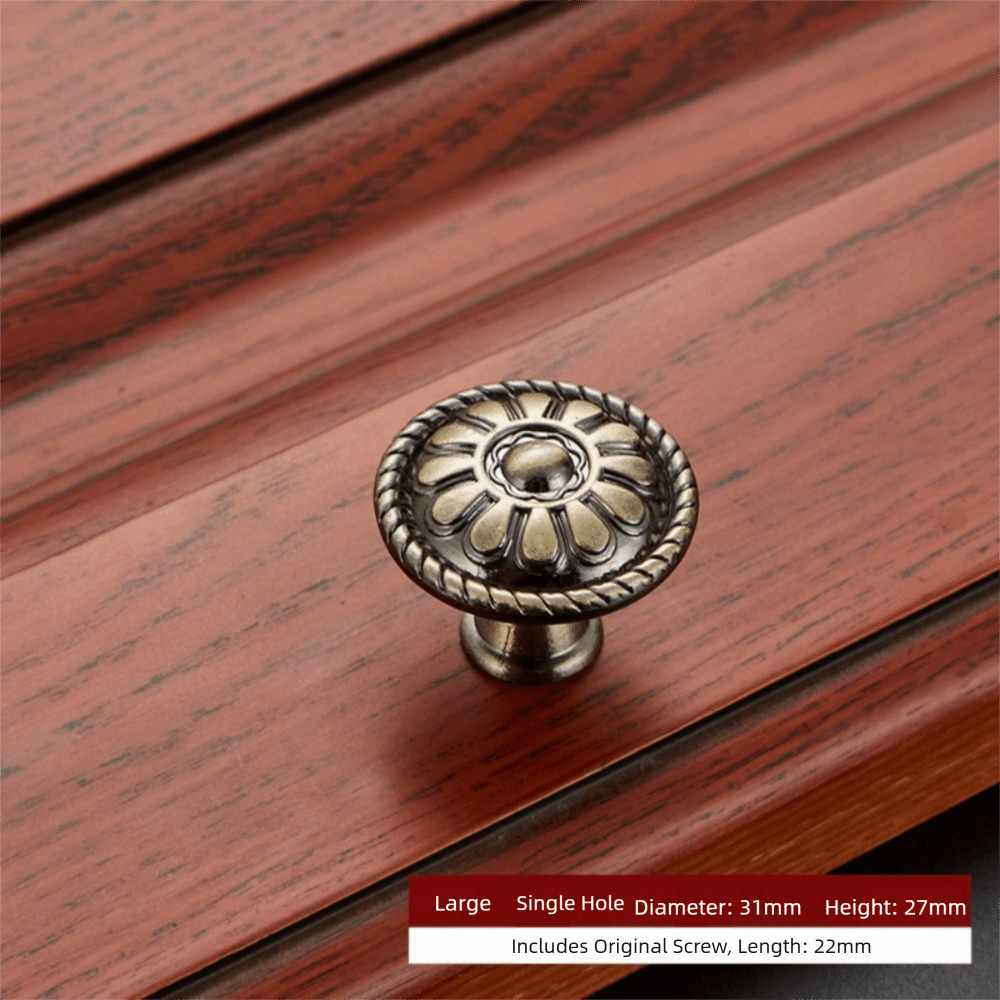 Furniture Hardware Knobs - Бронзовые ручки для шкафов, гардеробов, ящиков,