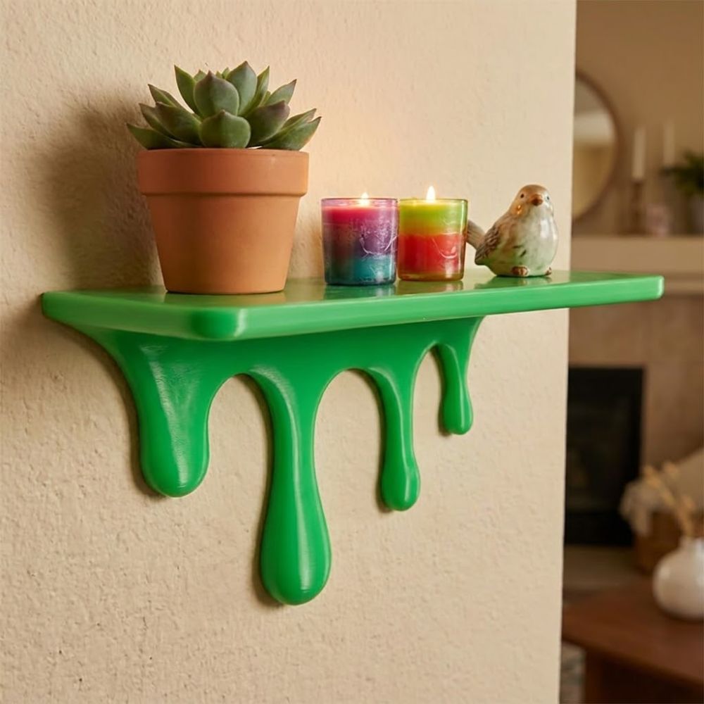 Shelf Bracket Pair - 3D-печатная настенная полка-подставка с эффектом плавающих