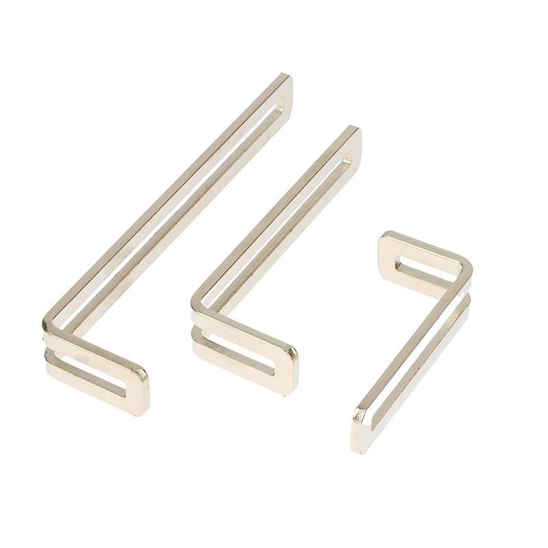 Furniture Hardware Connectors - 1 шт., никелированный угловой кронштейн