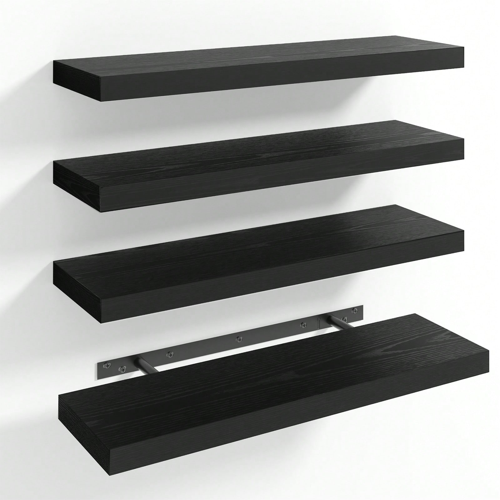 Shelf Bracket Pair - Набор из 4 плавающих полок, современные