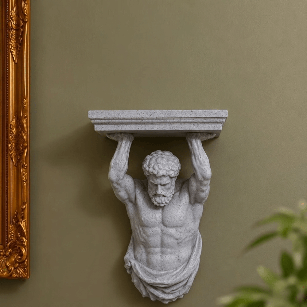 Настенная полка-статуэтка Атла – обзор и цена Shelf Bracket Pair