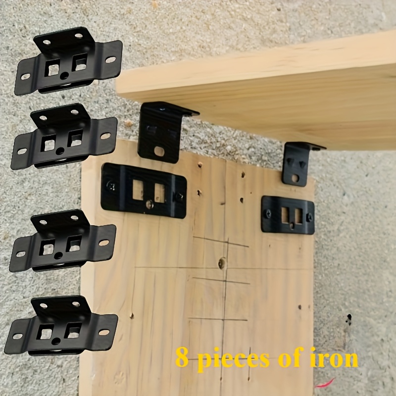 4 комплекта металлических креп – обзор и цена Furniture Hardware Connectors