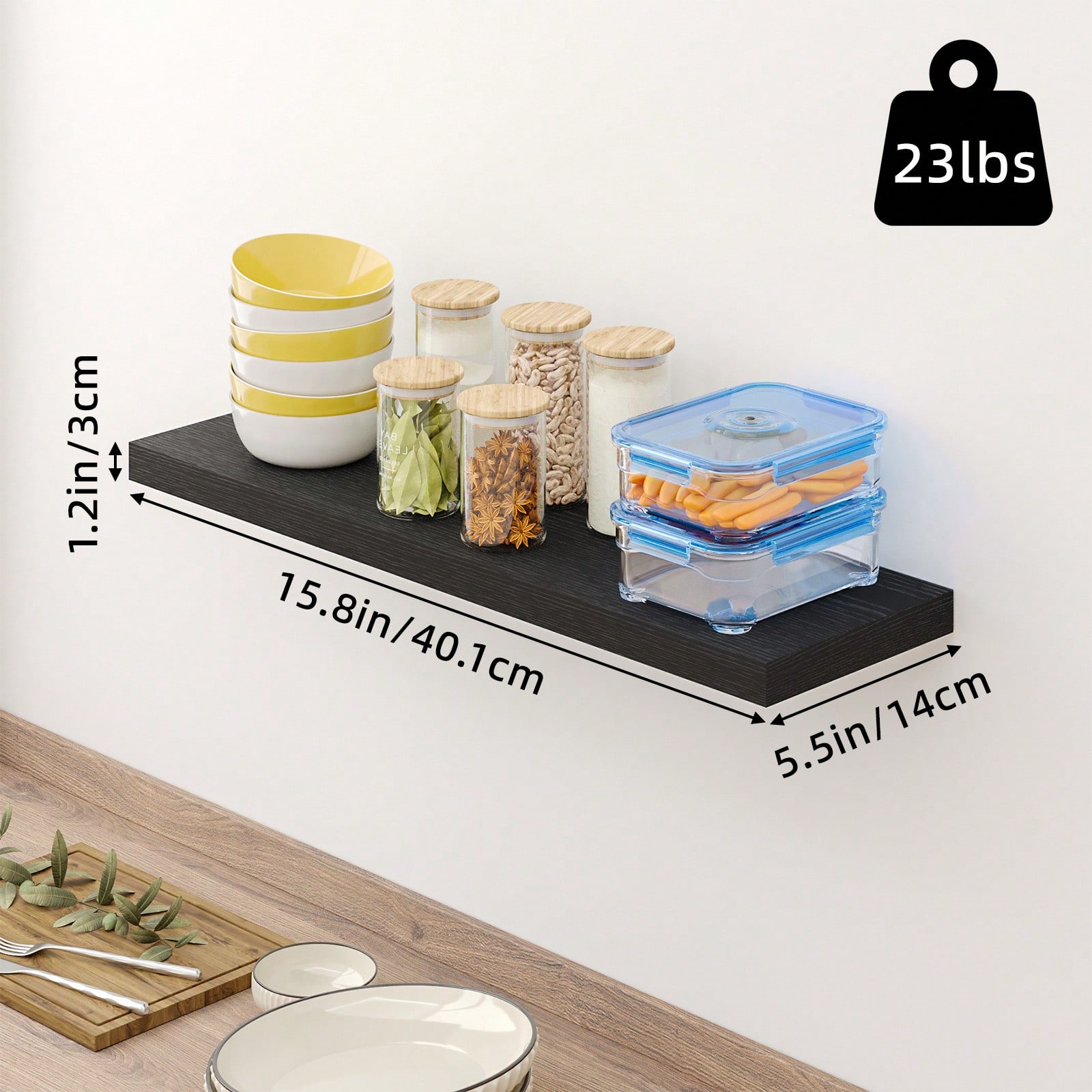 Набор из 4 плавающих полок, со – обзор и цена Shelf Bracket Pair
